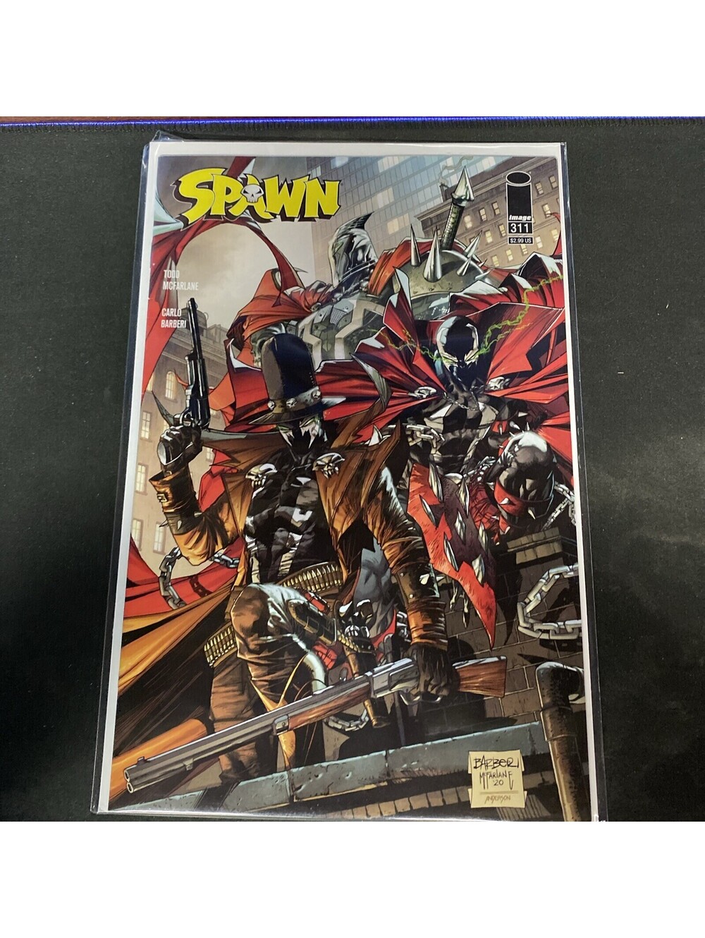 SPAWN #311 Cvr A Image Comics 2020 311A (W) McFarlane (A/CA) Barberi